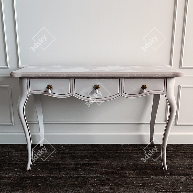 Grifoni Silvano Dressing Table - Elegant and Practical 3D model image 1
