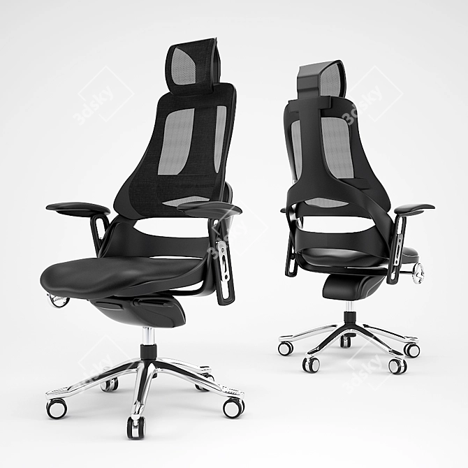 ErgoRevolve 270: Ultimate Office Chair 3D model image 2