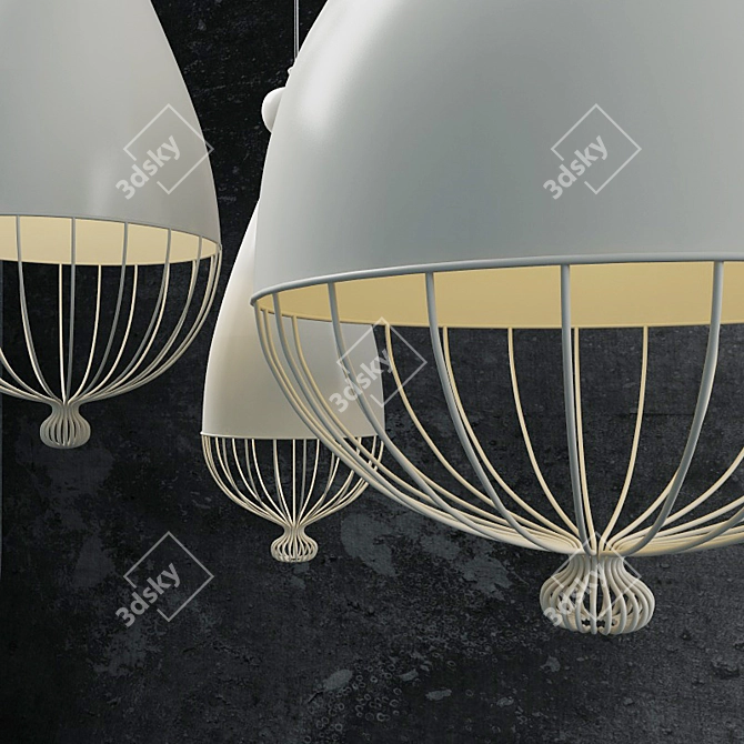 Italian Trulle Pendant Lights: Karman Beauty 3D model image 2