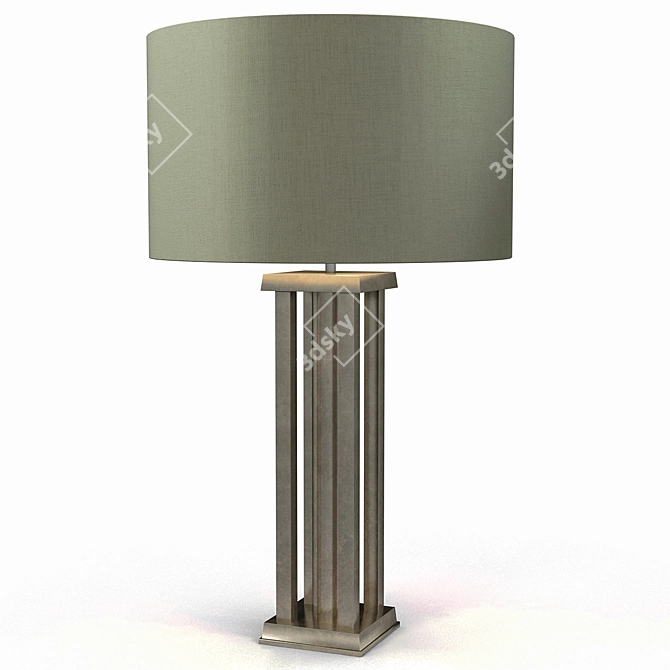 Art Deco Inspired Lancaster Table Lamp 3D model image 1