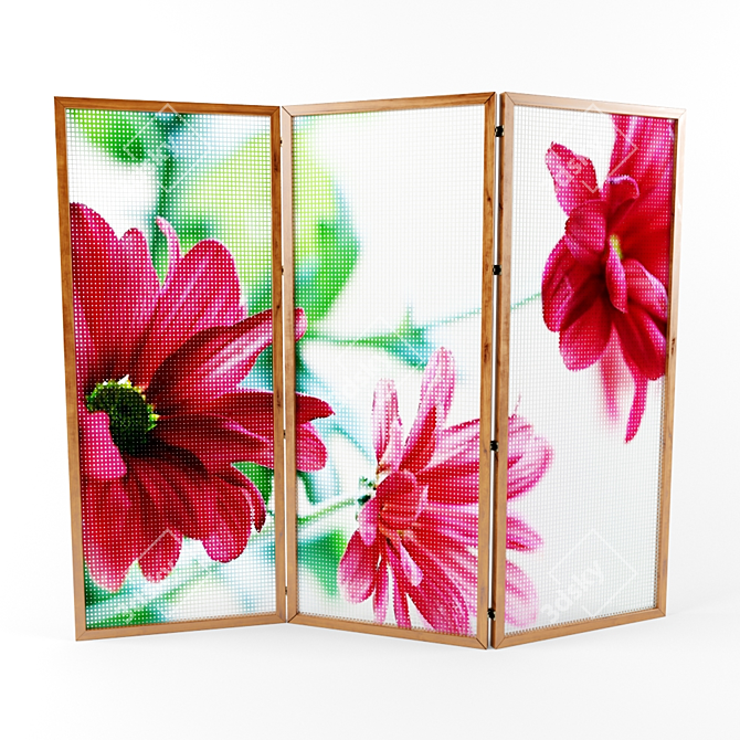 Safe and Stylish Shirma Flowers 3D model image 1