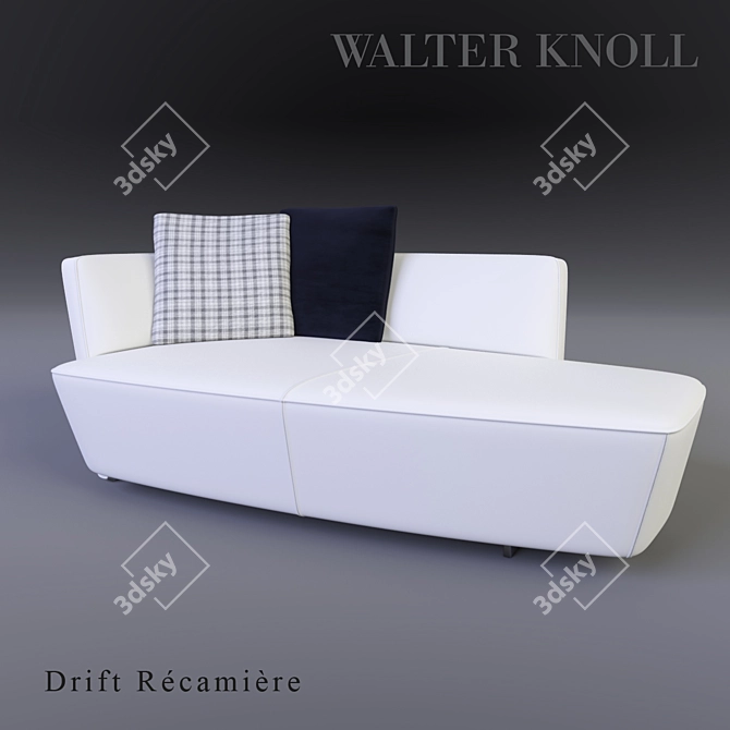 Elegant Walter Knoll Sofa 3D model image 2
