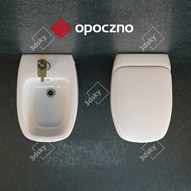 Opoczno Kioto - Elegance in Your Bathroom 3D model image 2