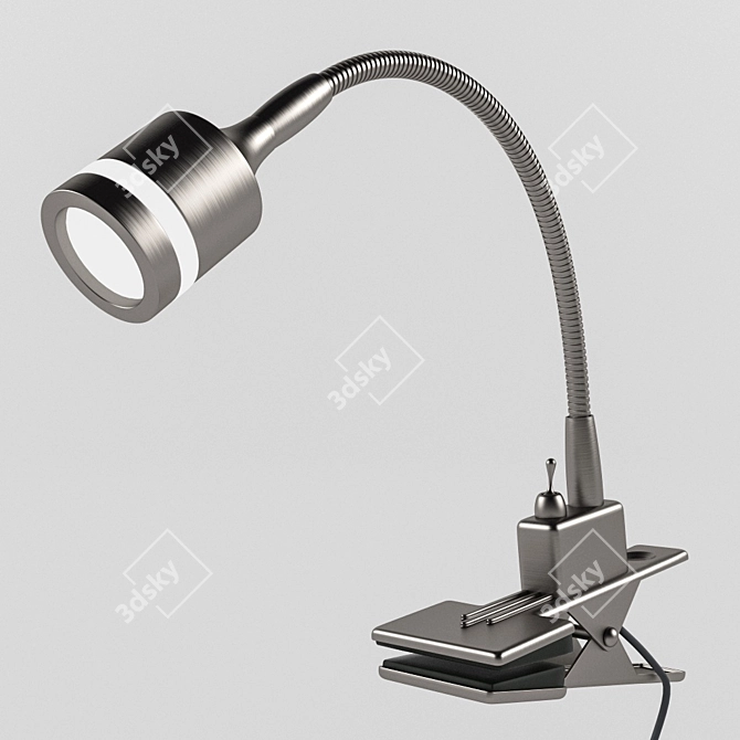 Adesso Prospect Clip-On LED Lamp 3D model image 1