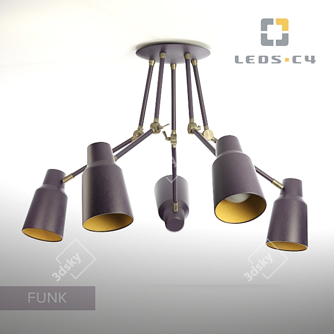 Modern LEDS - C4 Pendant Lamp 3D model image 1