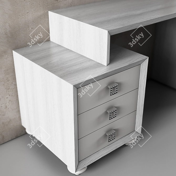 Elegant Versatile Tables. ZEGEN Delux. 3D model image 3