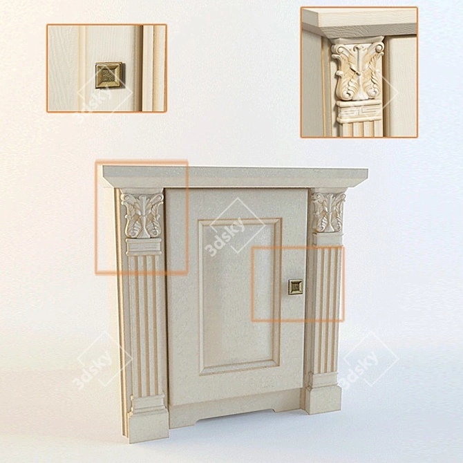 Sleepwell Nightstand 3D model image 2