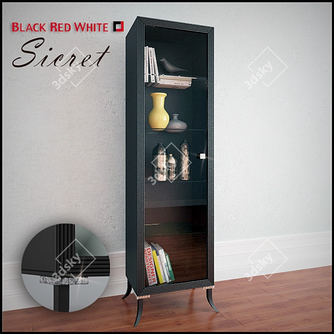 Sicret Showcase by BRW: Black Red White (REG1W) 3D model image 1