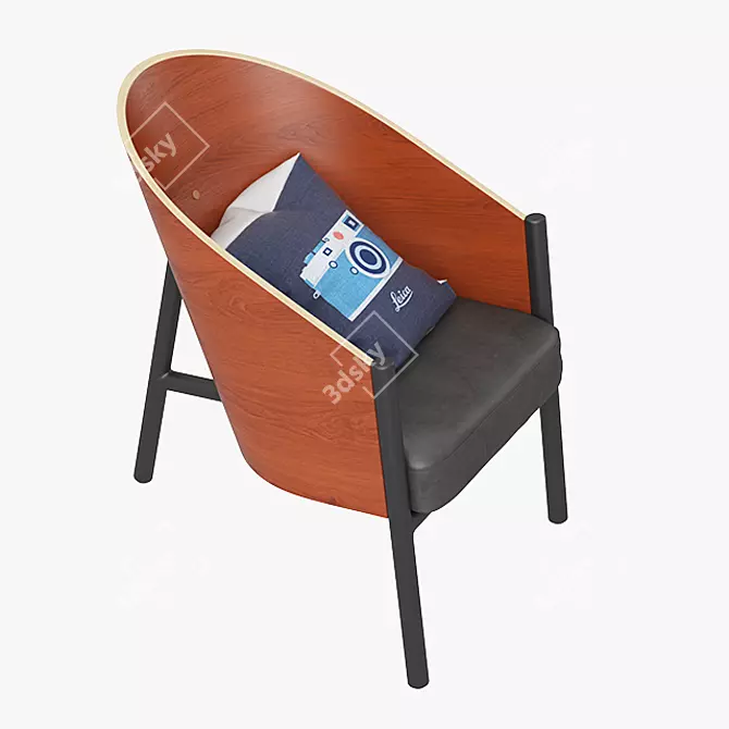 CosmoRelax Low Cost Chair 3D model image 1