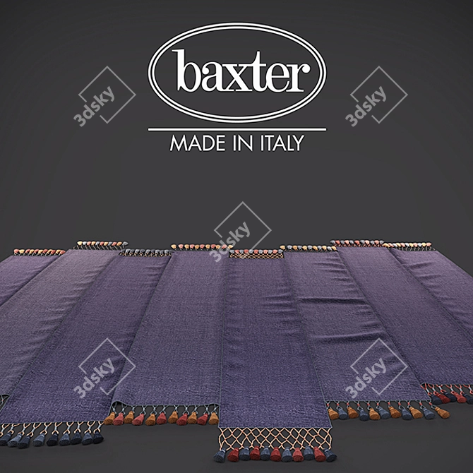 Baxter Jaipur Blue MultiTexture Map 3D model image 1