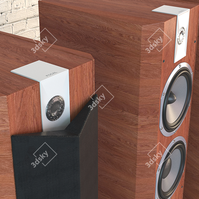 Elevate Your Audio Experience with Focal Chorus 726 3D model image 2