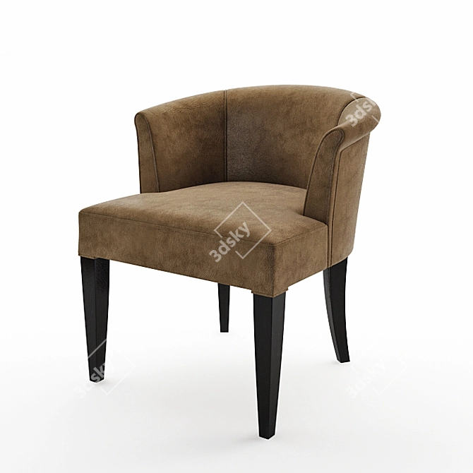 Classic Elegance: Armchair KANA by Capital Collection 3D model image 1