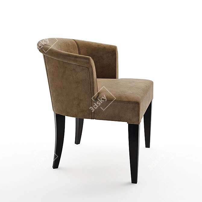 Classic Elegance: Armchair KANA by Capital Collection 3D model image 2