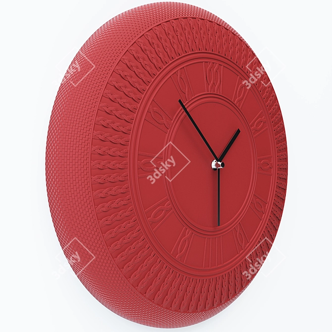 Soft Cotton Wall Clock - Diamantini & Domeniconi 3D model image 2