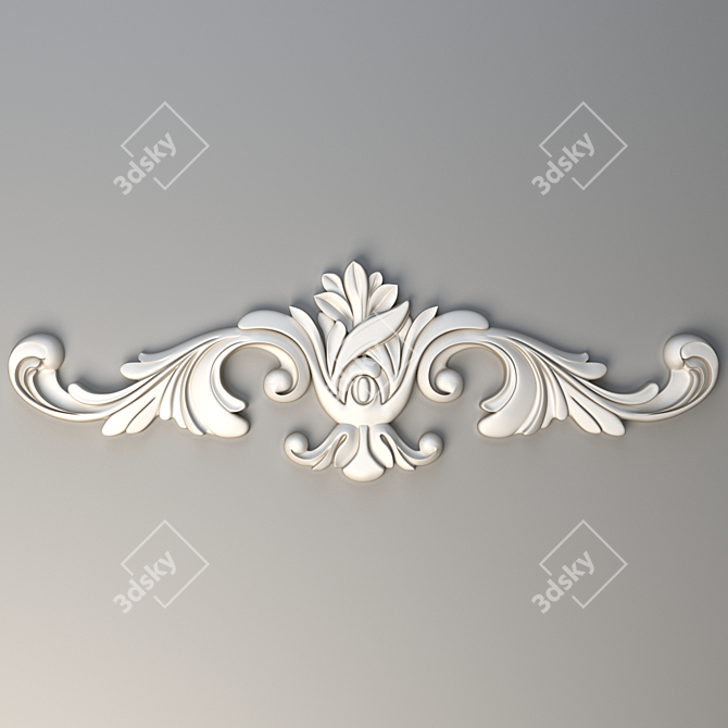 Classic CNC Decor 3D model image 1