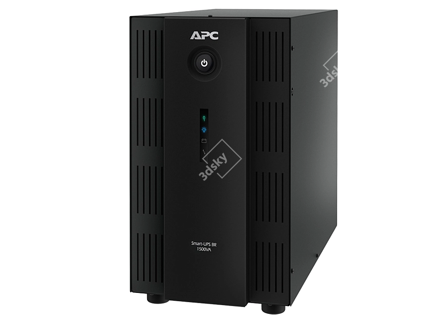Reliable APC UPS 1500 VA 3D model image 1