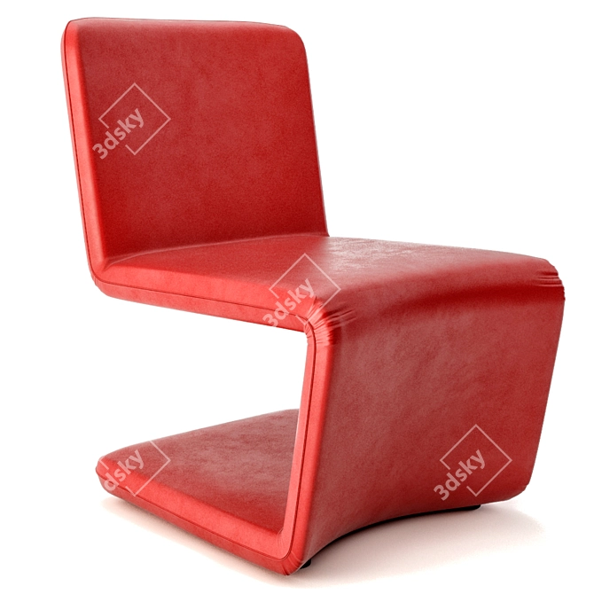 Stunning Venere Lounge - Bartoli Design 3D model image 1