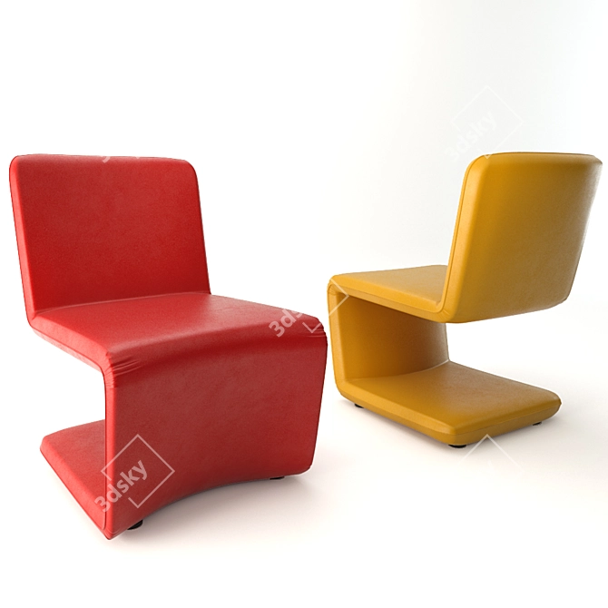 Stunning Venere Lounge - Bartoli Design 3D model image 3