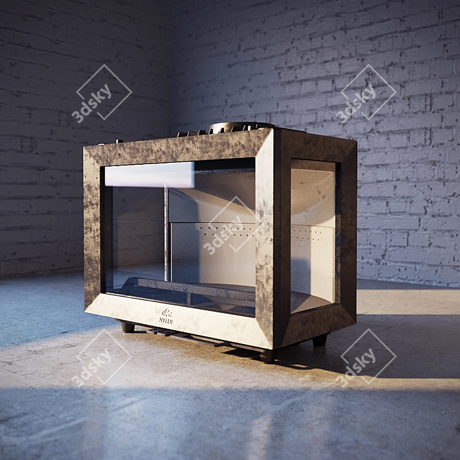 Cozy and Sophisticated Jøtul I 520 FRL 3D model image 2