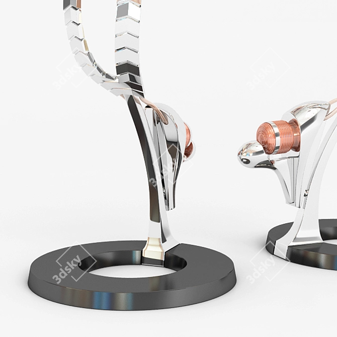 Radiant Light: Lumina Ra Desk 3D model image 3