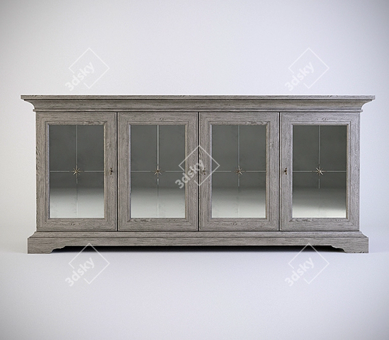 Bernhardt Marquesa Buffet - Elegant and Functional 3D model image 2