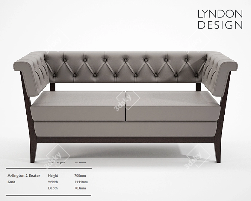Lyndon Design Arlington Sofa 3D model image 1