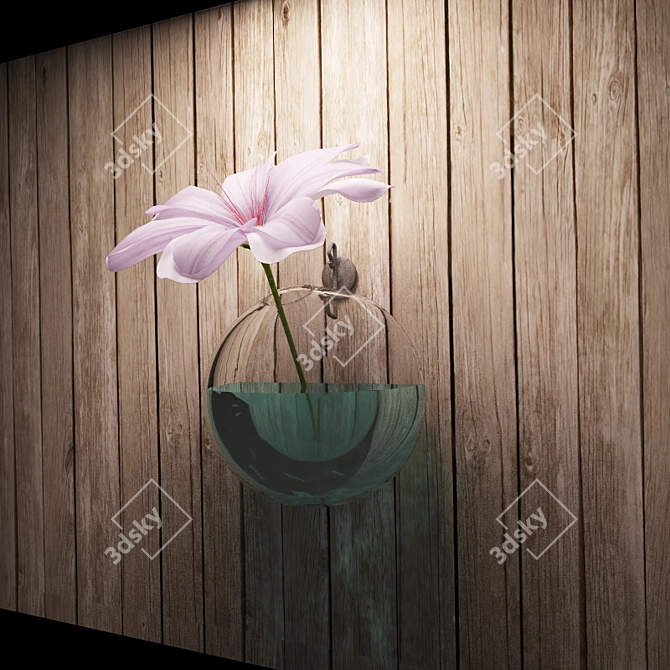 Modern Wall Art Decor 3D model image 1