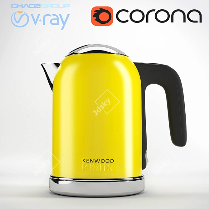 Kenwood KMIX Electric Kettle - Sleek Design & Superior Performance 3D model image 1