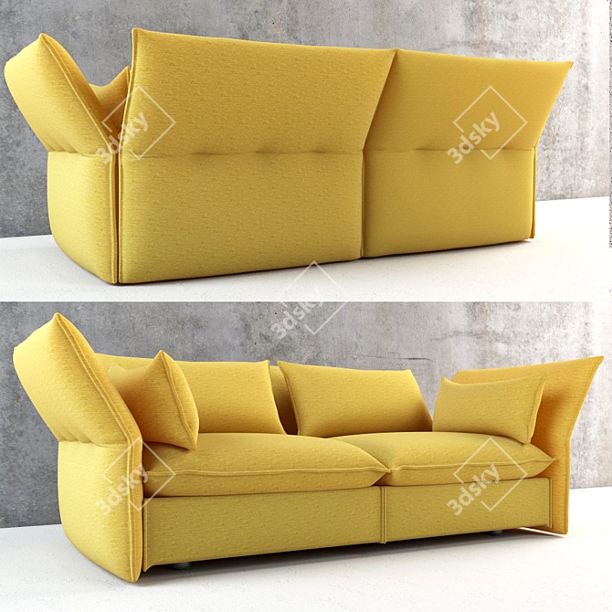 Mariposa Sofa: Stylish Comfort for Your Home 3D model image 1