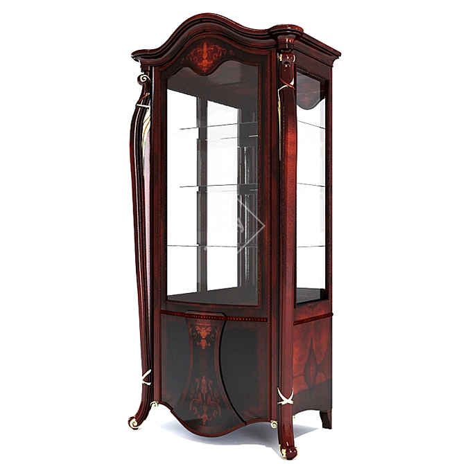 Elegant Principessa Art Piece 3D model image 1