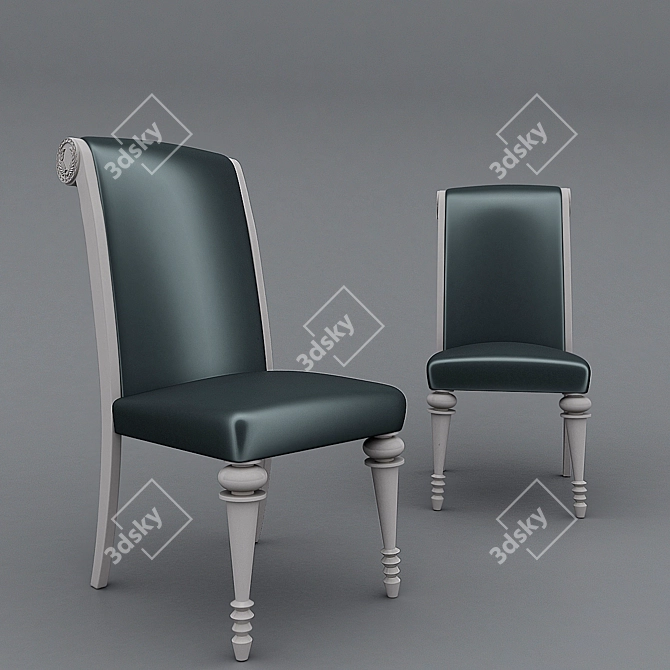 Moderna Edita chair 3D model image 1