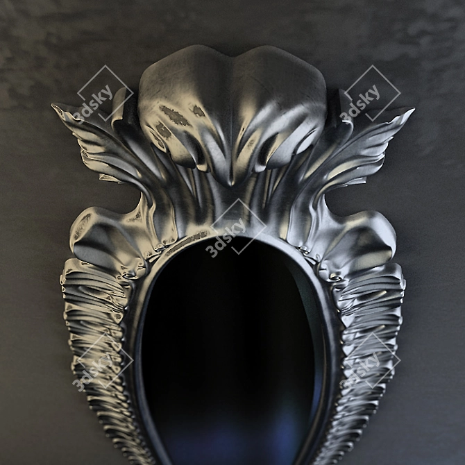 Elegant Belloni Mirror: Sleek Design 3D model image 2