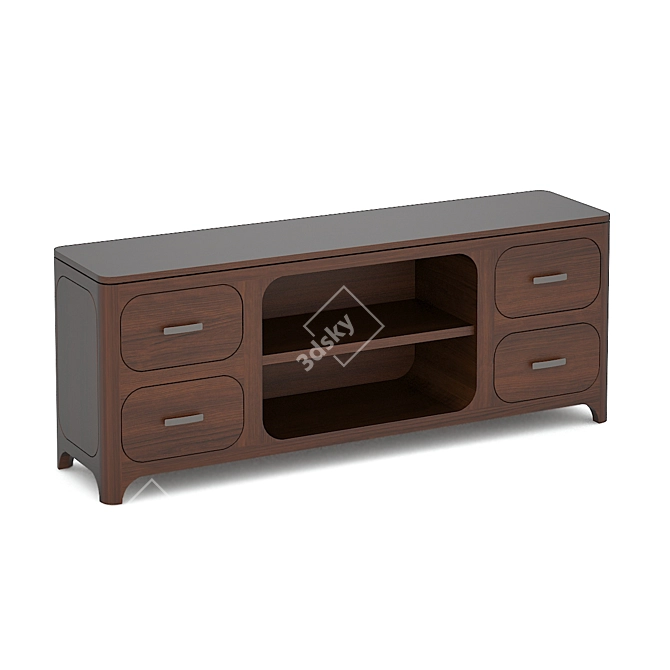 LOA Chest - Elegant and Versatile Storage 3D model image 1