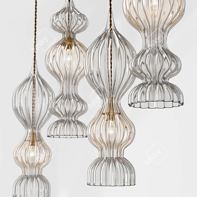 Rothschild & Bickers Pendant Lights 3D model image 2