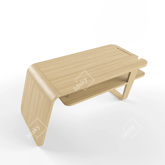 Archived Textured Coffee Table 3D model image 3