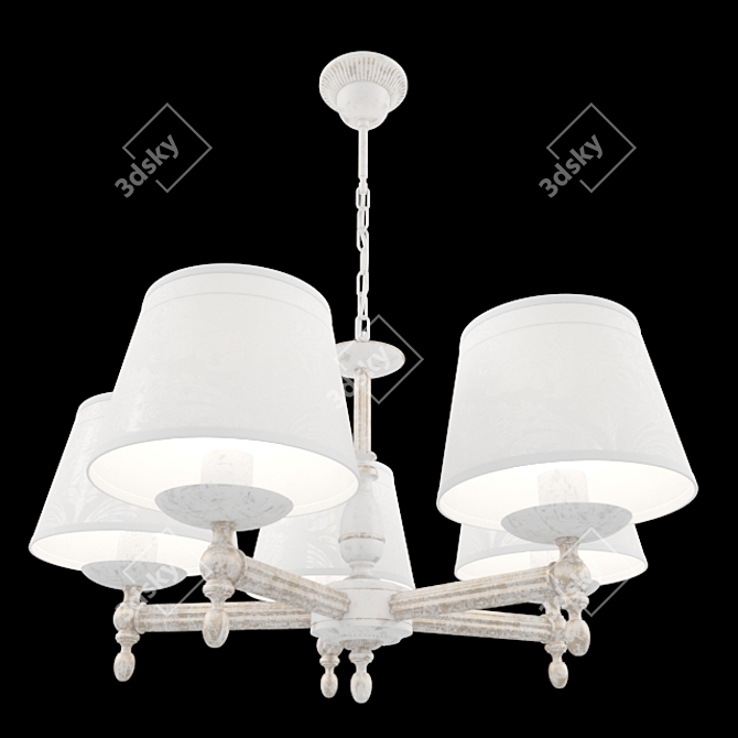 Roksana Chandelier: Elegant and Beautiful 3D model image 1