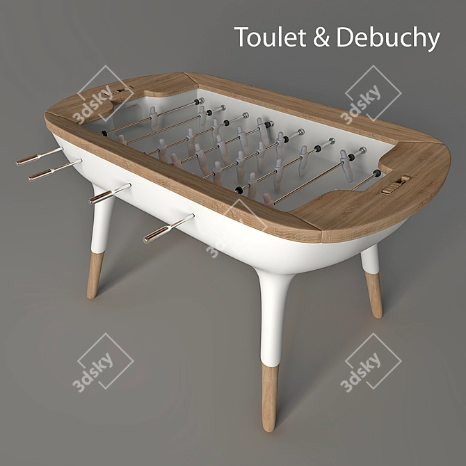 Multi-Purpose Game Table 3D model image 1