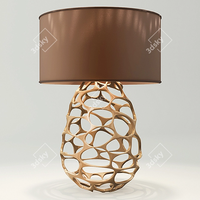 Striking Herve Van Der Straeten Table Lighting 3D model image 1