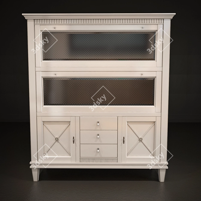 Gorka Tosato - Sleek and Stylish Sliding Wardrobe 3D model image 1