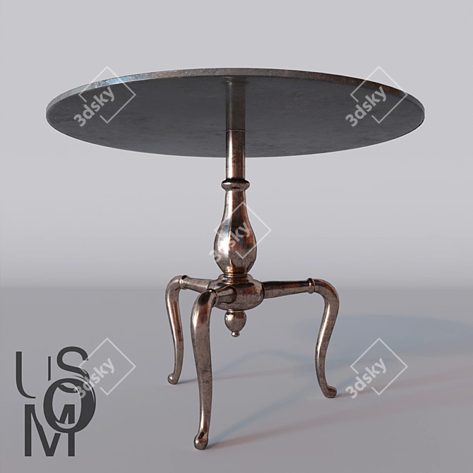 Modern Wooden Table Umos 3D model image 1