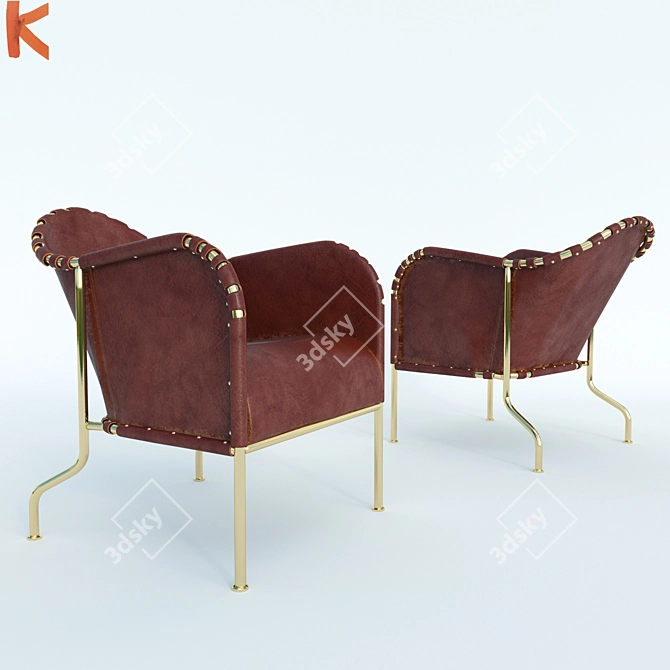 KALLEMO BRUNO: Modern Design, Comfortable & Stylish 3D model image 1