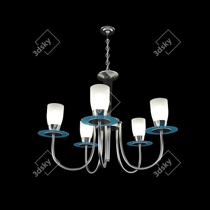 Modern Style Ceiling Light 3D model image 1