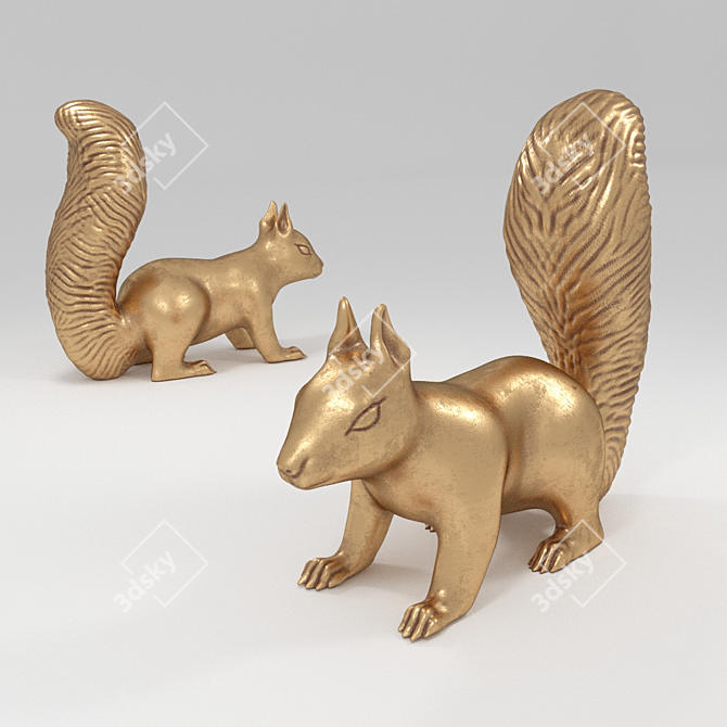 Title: Protein Sculpture: Cards & 242,086 Polygons 3D model image 1