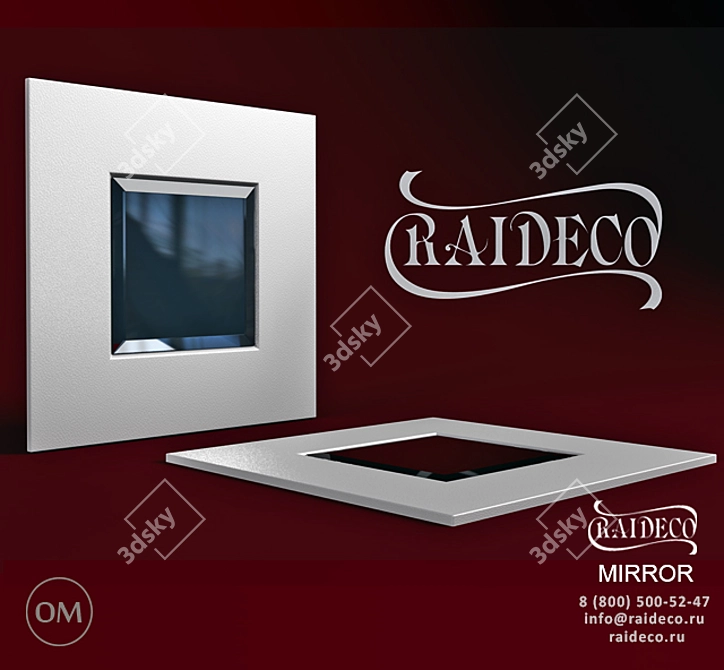 Raideco Leather and Fabric 3D Panels 3D model image 1