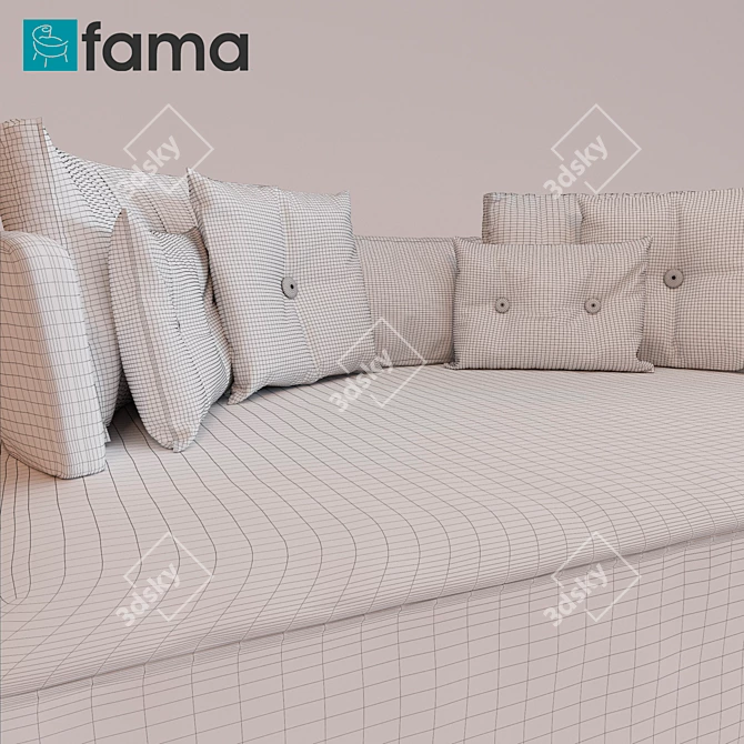 Modern Stylish Sofa: MyCube 3D model image 3