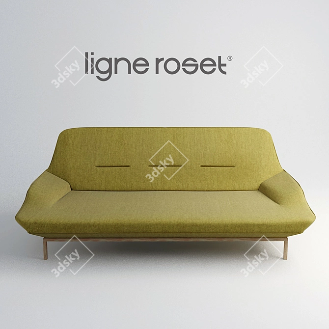 Modern Luxe Sofa by Ligne Roset 3D model image 1