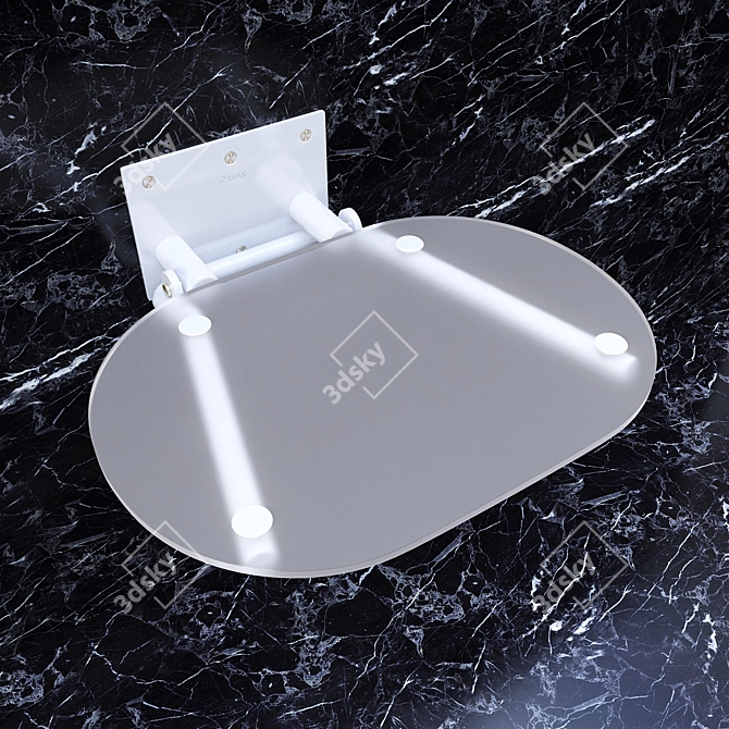 OVO Shower Seats - Durable and Stylish 3D model image 2
