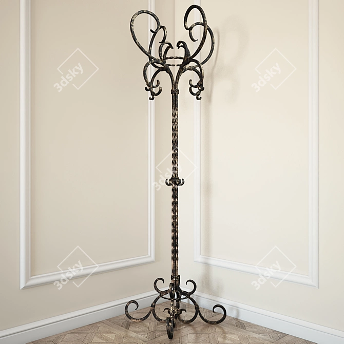Forged Competition Hanger 3D model image 1