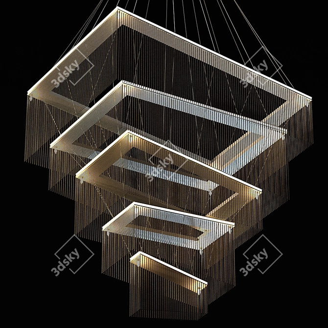 Geometric Storm: Illuminating Elegance 3D model image 1