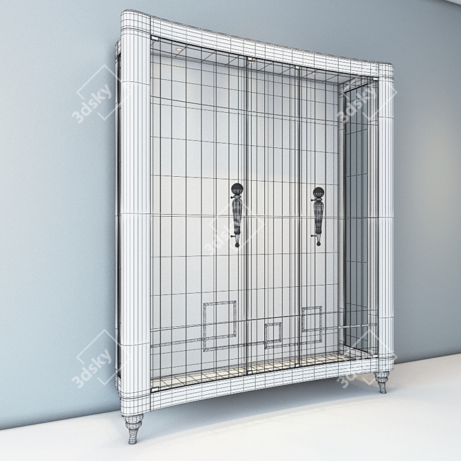 Elegant ReDeco Monte Showcase 3D model image 2